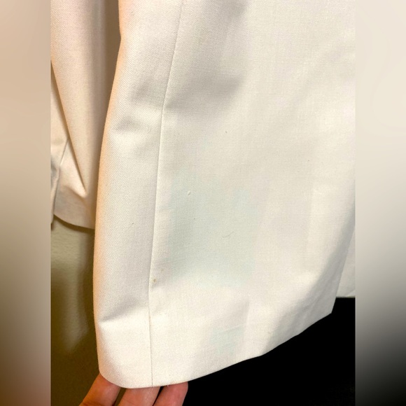 Mens Tazio Italy One Button Solid Satin Shawl Collar Dinner Jacket - Picture 13 of 16